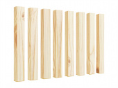 Деревянная штакетная рейка : 20x40 мм