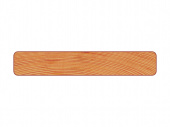 Планкен прямой из лиственницы - 20 x 110 мм - сорт A (Прима)