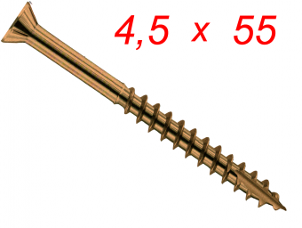 Саморезы Eurotec Deck Screw - 4,5 мм x 55 мм