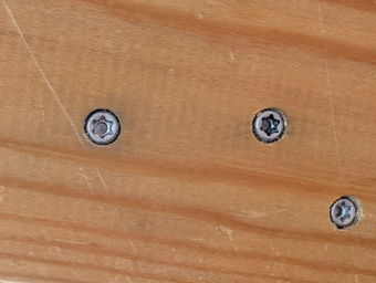 Саморезы Tulstor Wing Screw - дерево-металл - 4,8 мм x 41 мм