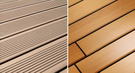 Отличия террасной доски от палубной и доски пола