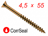 Саморезы ESSVE с покрытием CorrSeal - 4,5 мм x 55 мм