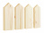 Деревянный штакетник «карандаш» : 20x120 мм