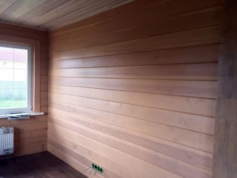 Применение деревянного блок хауса